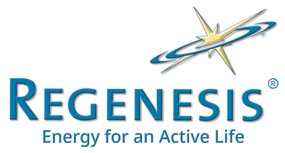 Logo for Regenesis Biomedical - Energy for an Active Life